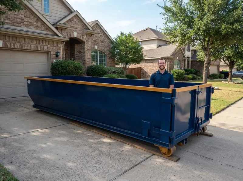 10-Yard Dumpster Rental in Plano, TX