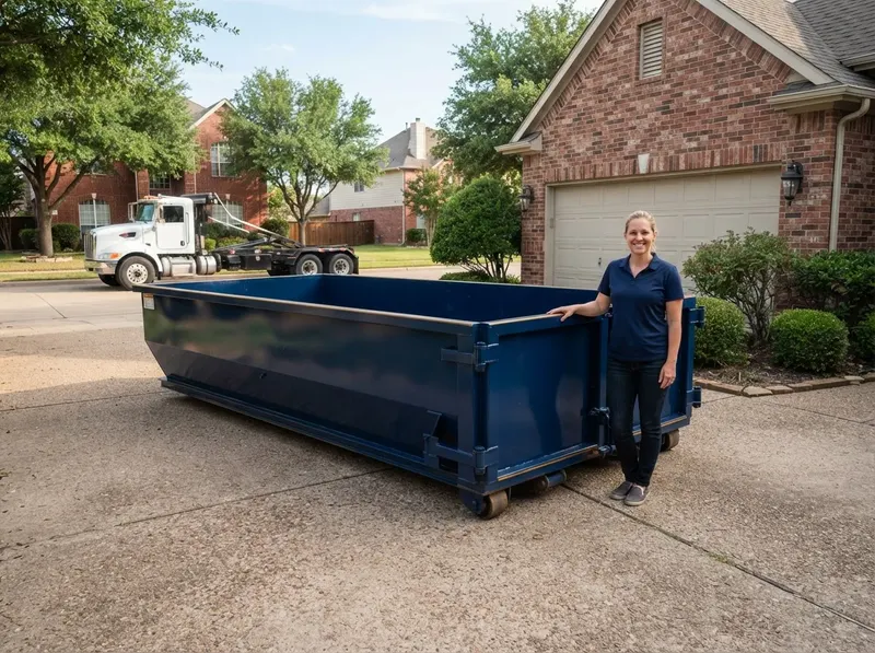 15-Yard Dumpster Rental in Plano, TX