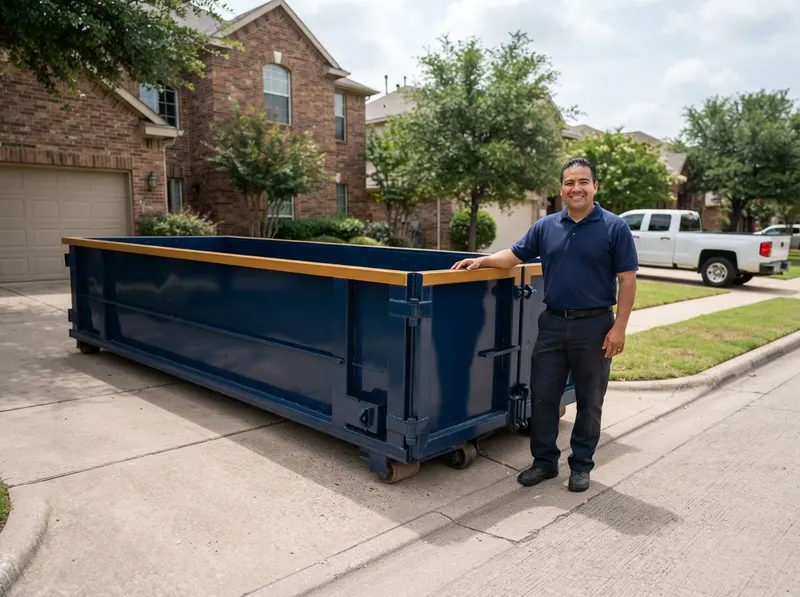 40-Yard Dumpster Rental in Plano, TX