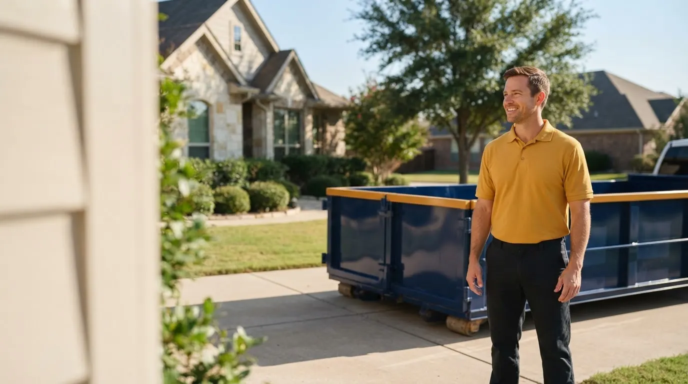 Dumpster in Plano, TX